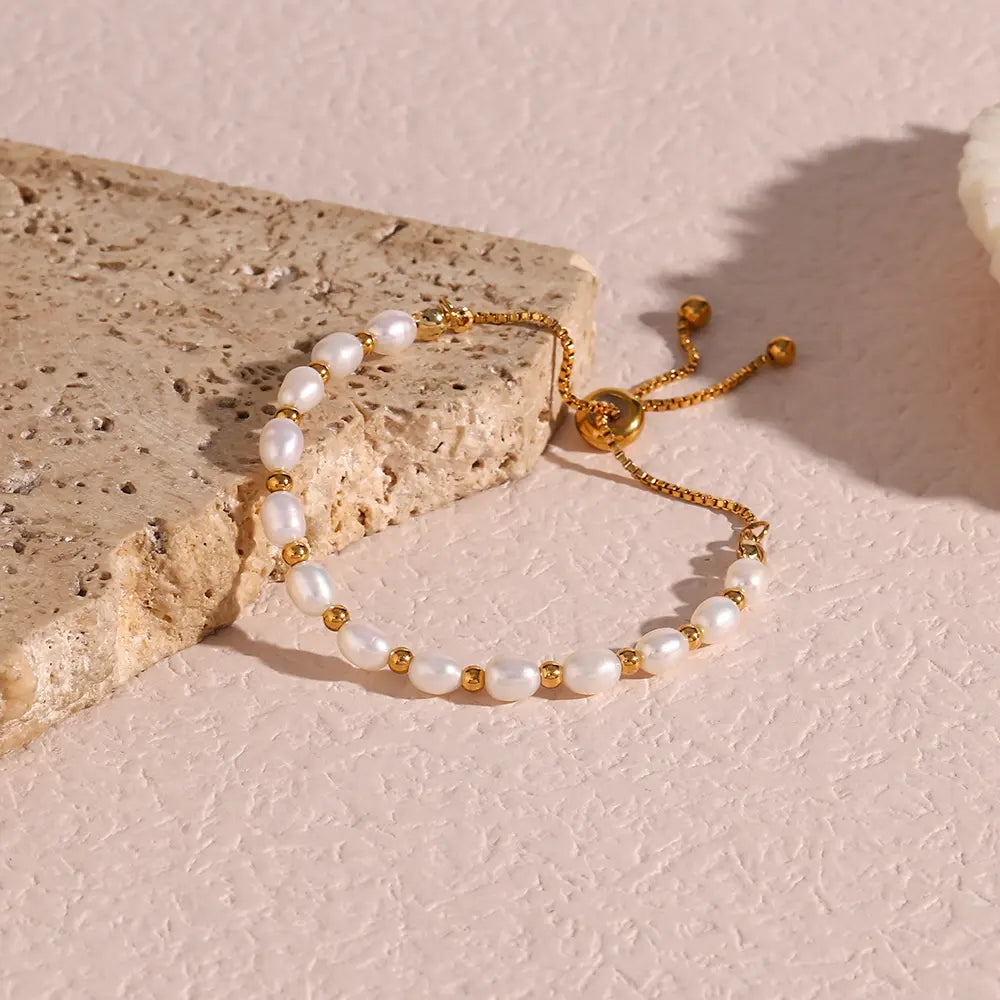 Bracciale Elegante Romantico con Perle