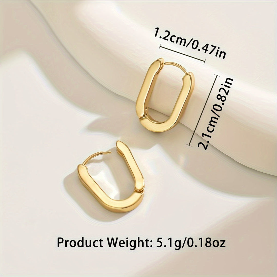 Orecchini geometrici eleganti