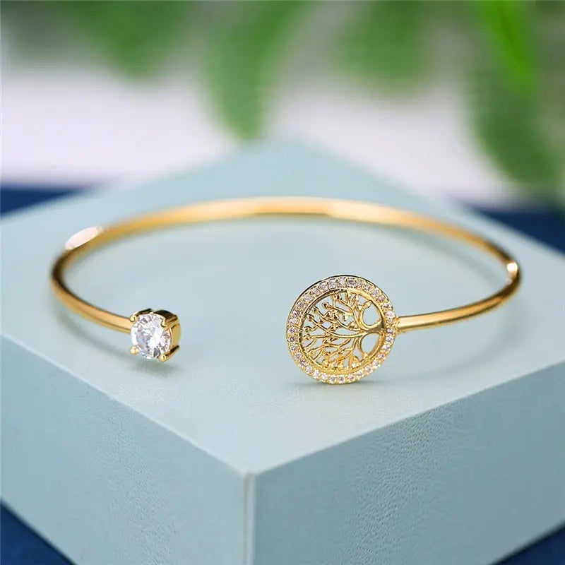Bracciale Albero della Vita Senza Tempo Regolabile