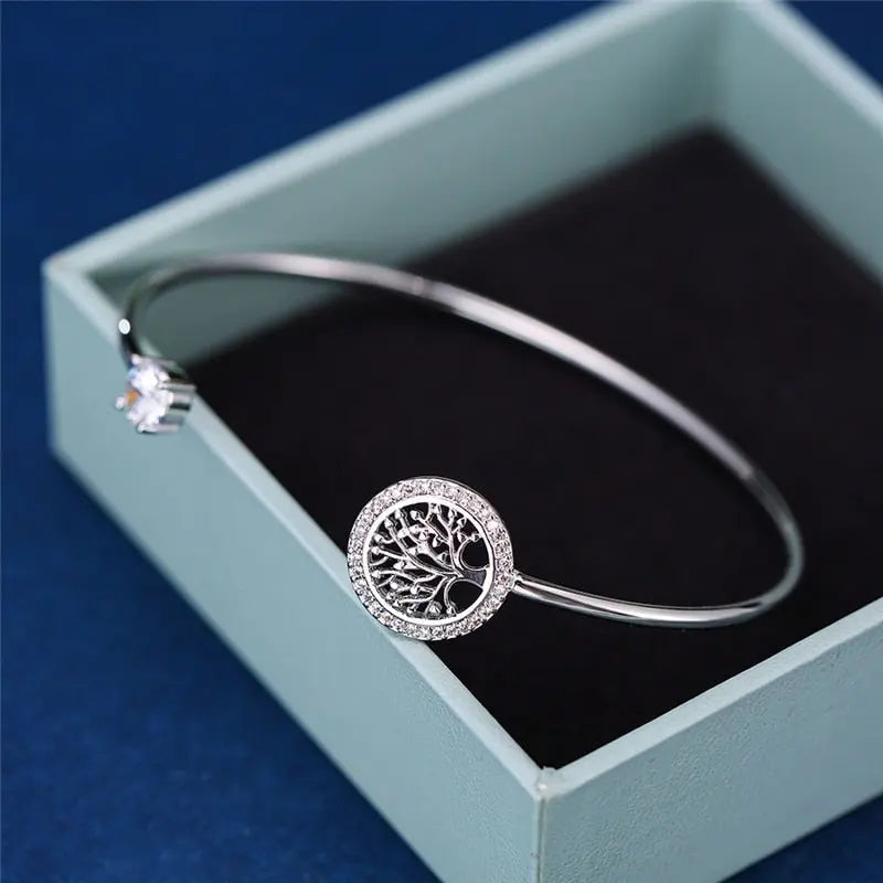 Bracciale Albero della Vita Senza Tempo Regolabile