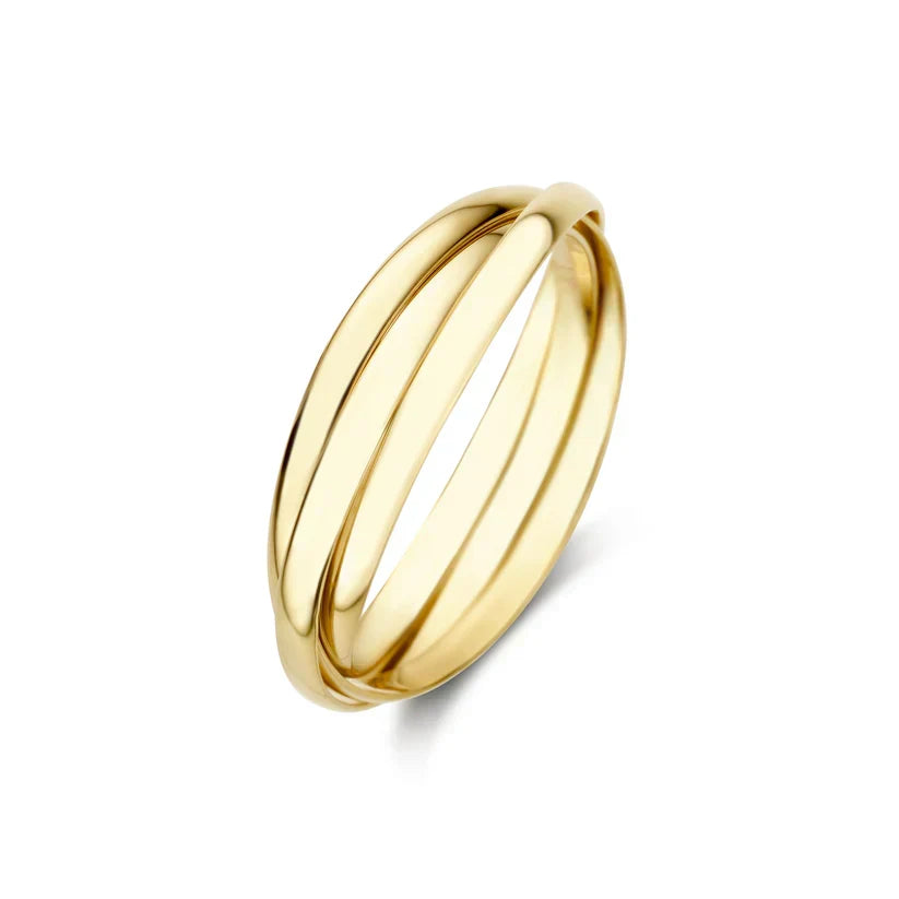 Anello in Oro Léna Triplo