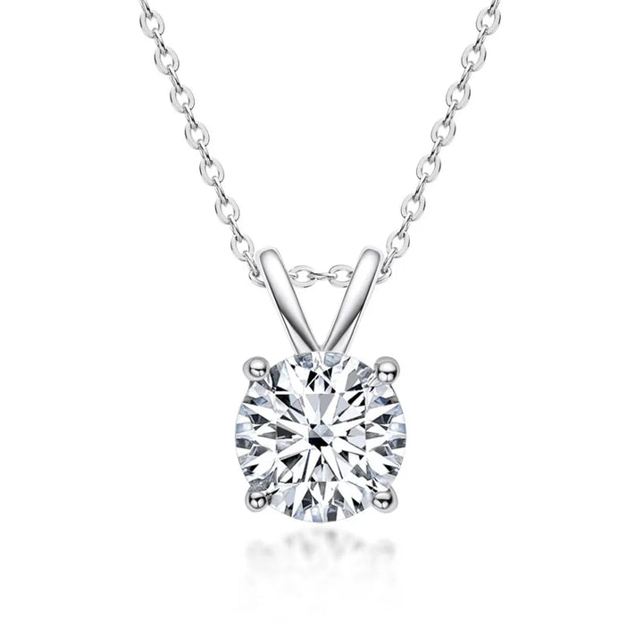 Collana Esclusiva in Argento Sterling con Moissanite