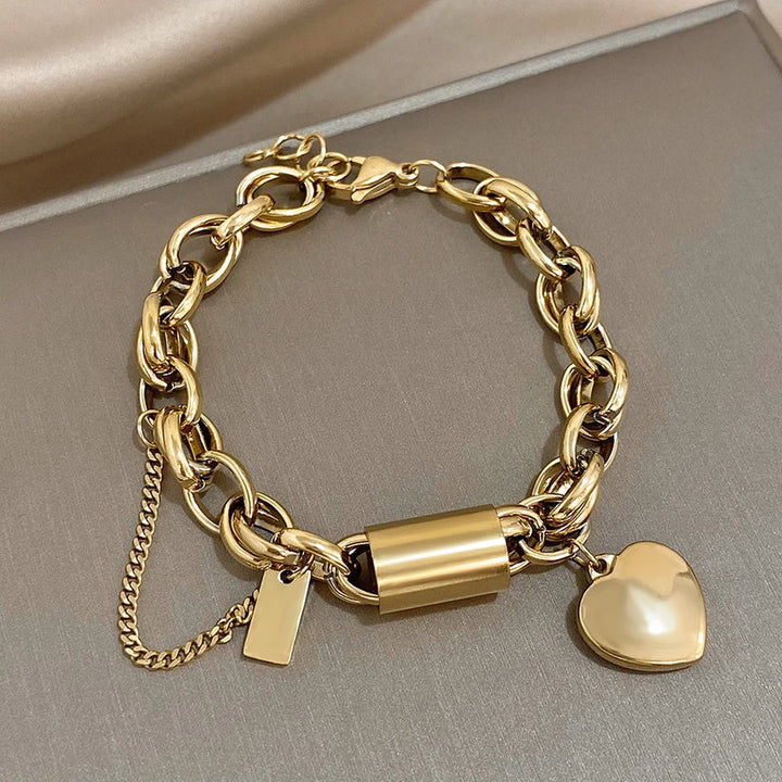 Livia™ – Bracciale Chunky in Oro