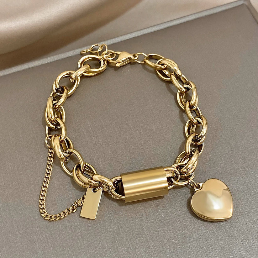 Livia™ – Bracciale Chunky in Oro