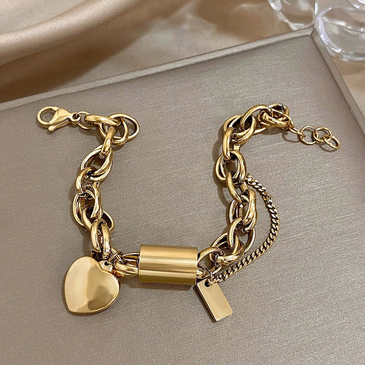Livia™ – Bracciale Chunky in Oro