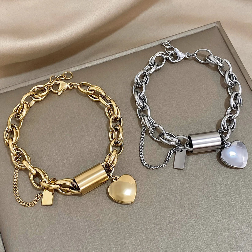 Livia™ – Bracciale Chunky in Oro