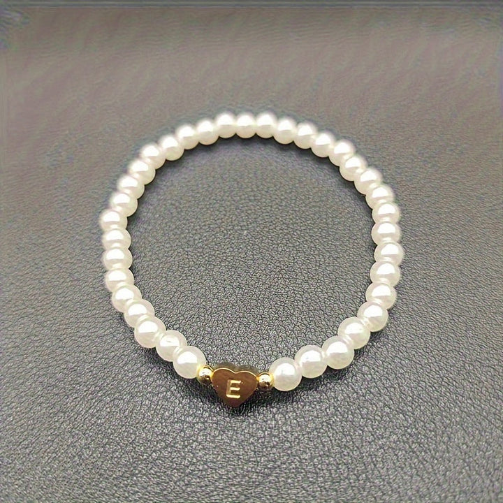 Bracciale Chic con Iniziale a Cuore (A–Z)