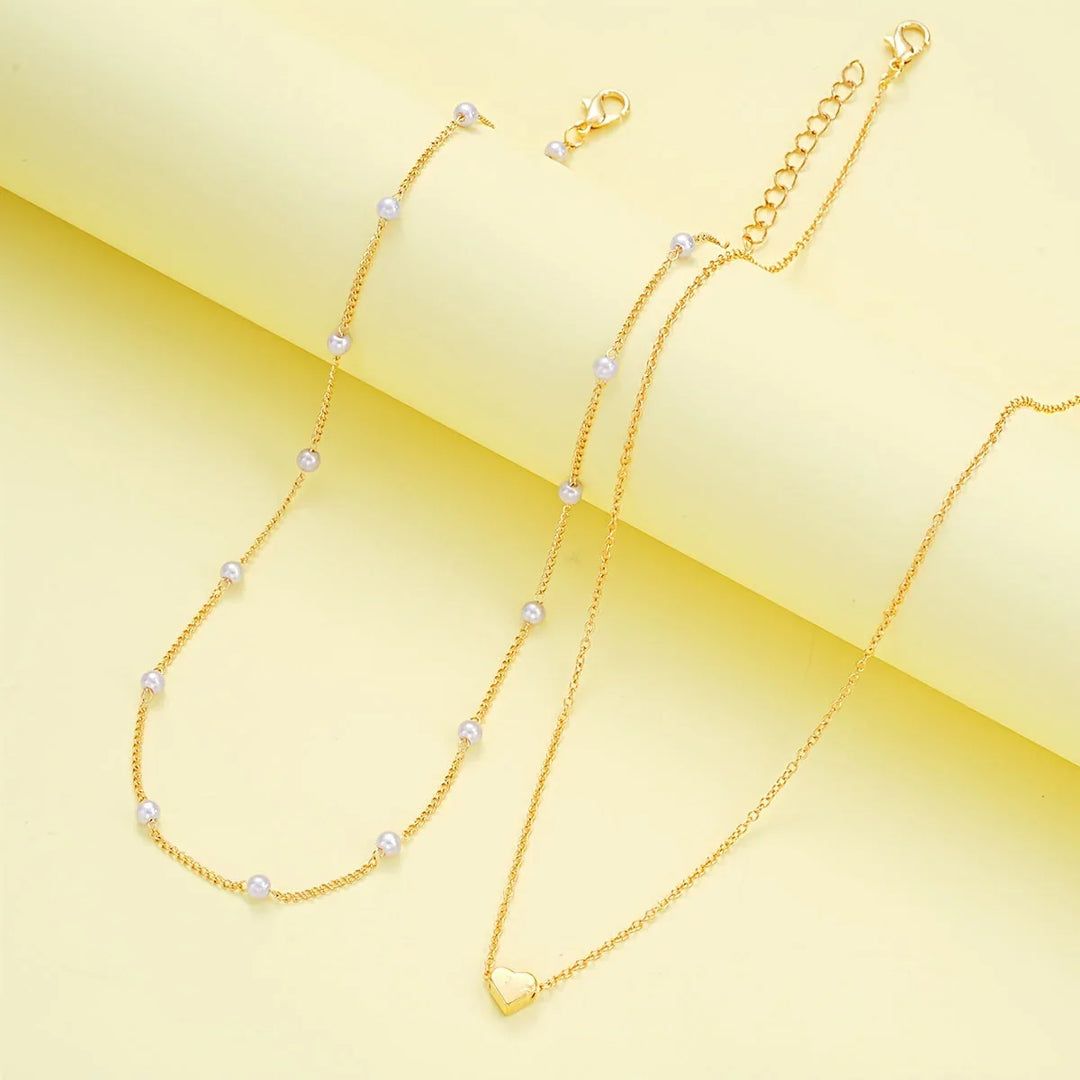 Set Collana e Bracciale Minimalista Elegante