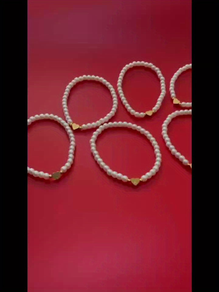 Bracciale Chic con Iniziale a Cuore (A–Z)