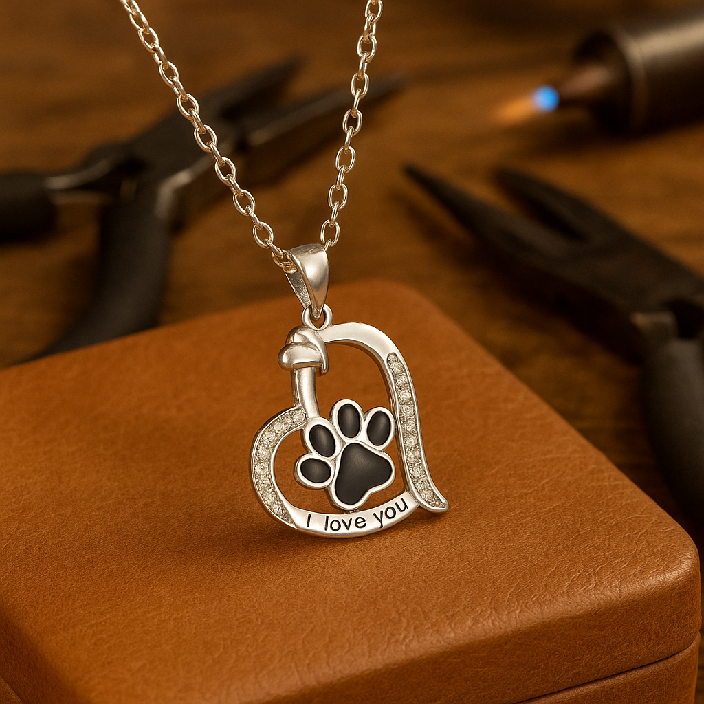Collana con Ciondolo Zampetta