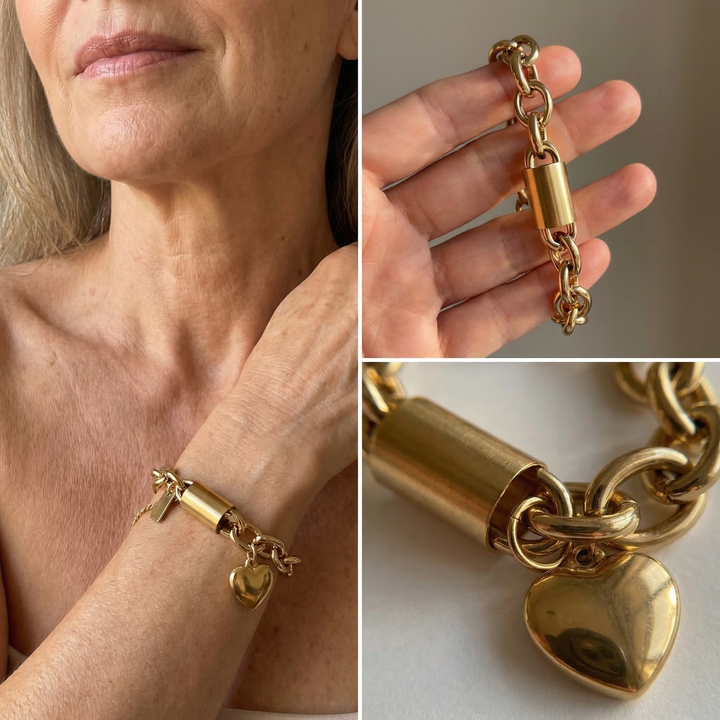 Livia™ – Bracciale Chunky in Oro