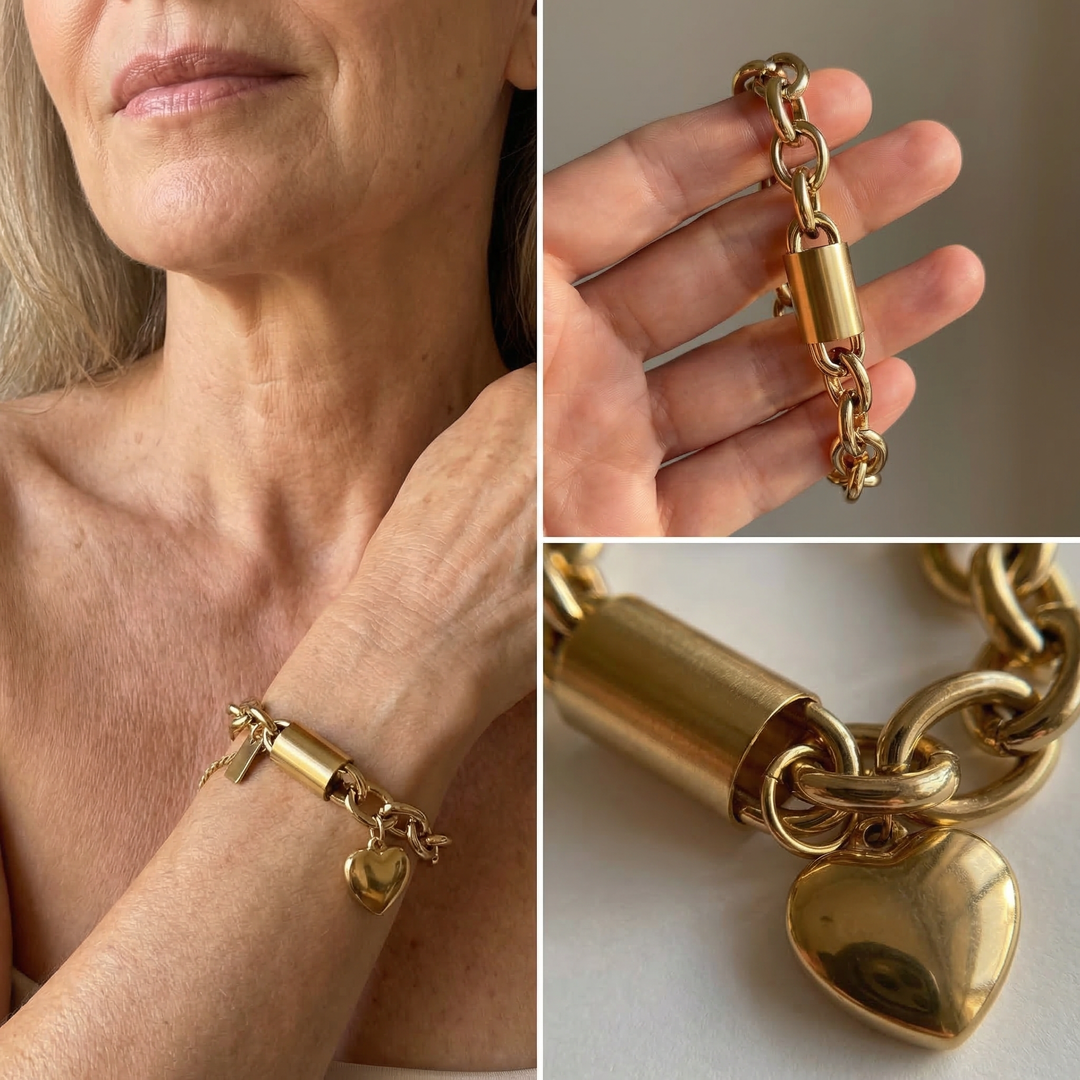 Livia™ – Bracciale Chunky in Oro