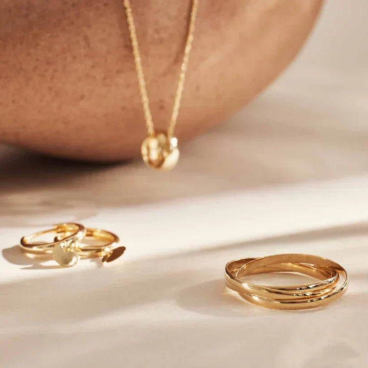 Anello in Oro Léna Triplo