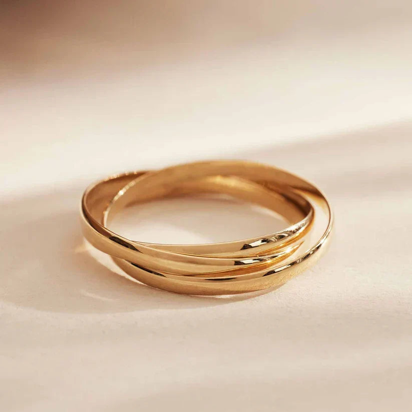 Anello in Oro Léna Triplo