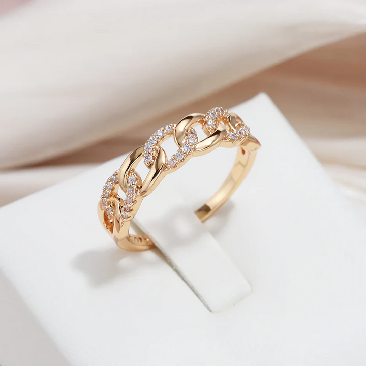 Anello in Oro “Maglia Chic”