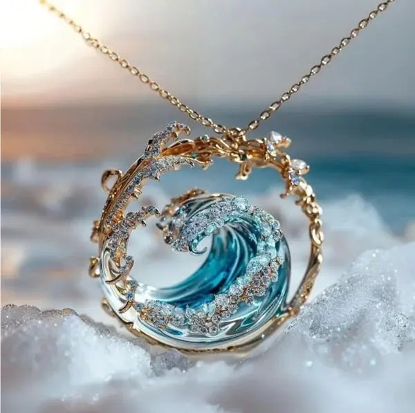 Collana con ciondolo “Promessa dell'Oceano”
