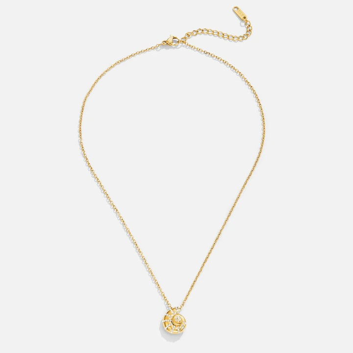 Collana con Ciondolo Conchiglia in Cristallo
